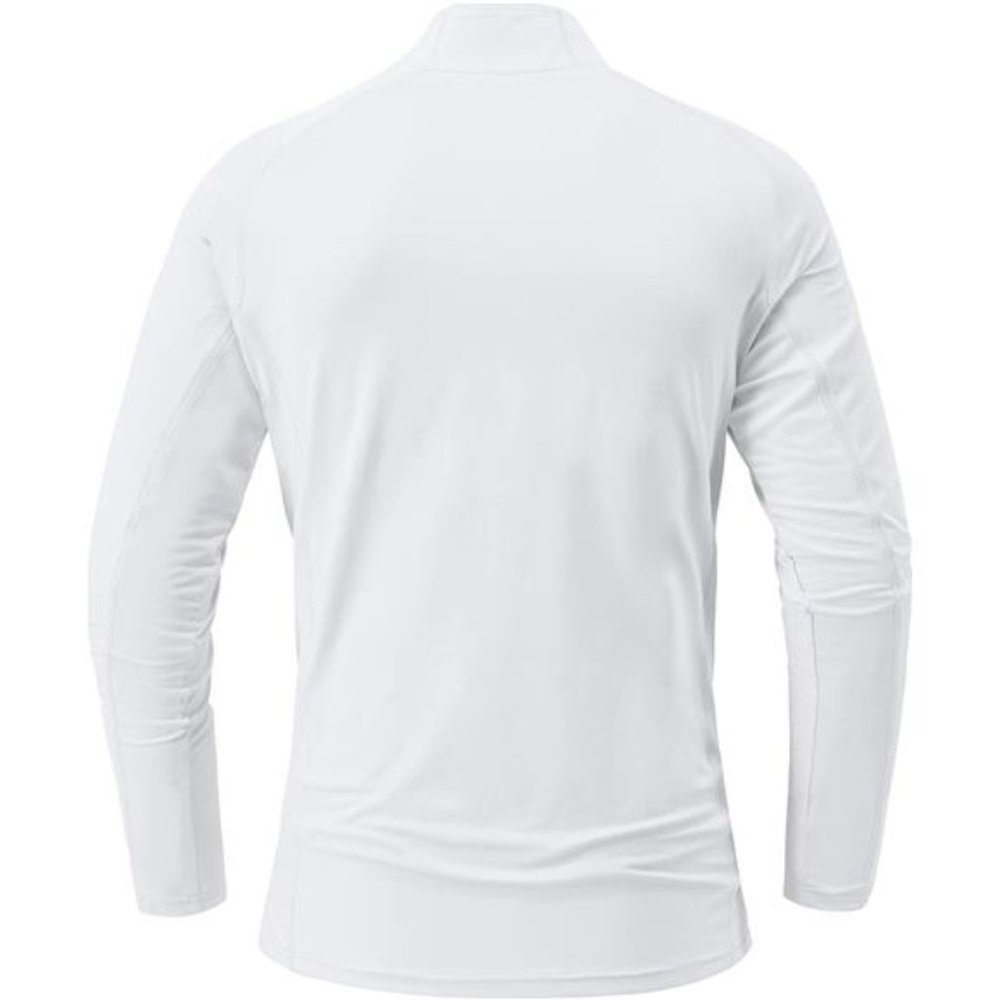 Men's Long Sleeve Polo Golf Shirt UPF 50 Quick Dry - Picture 5 of 7